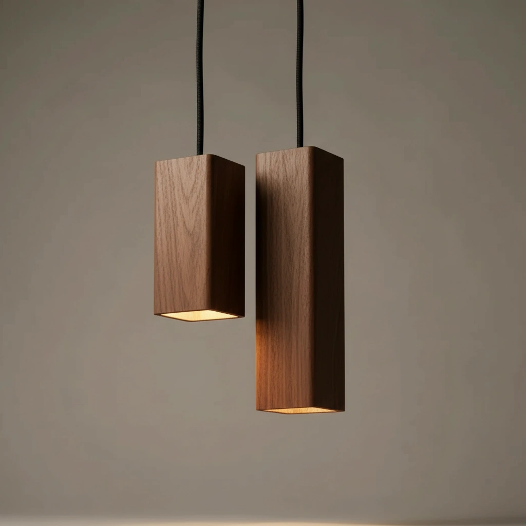JK001 lampskarm valnöt