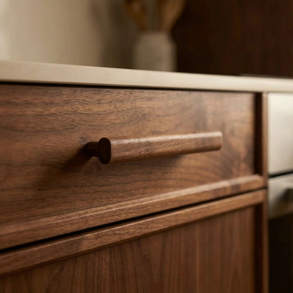 JK006 handtag valnöt