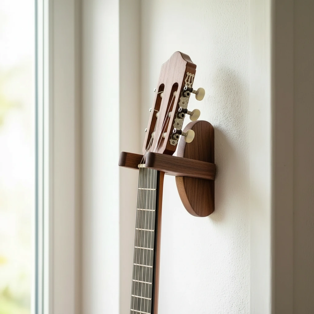 JK005 gitarrhängare valnöt 2